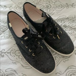 keds x kate spade new york glitter sneakers